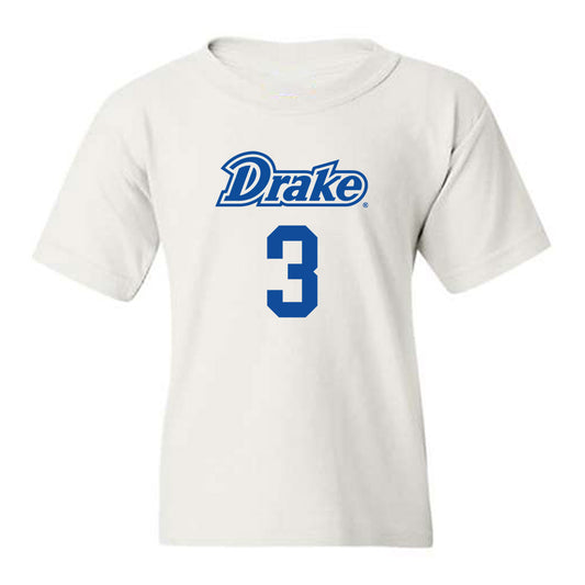 Drake - NCAA Men's Basketball : Jalen Quinn - Classic Shersey Youth T-Shirt-0