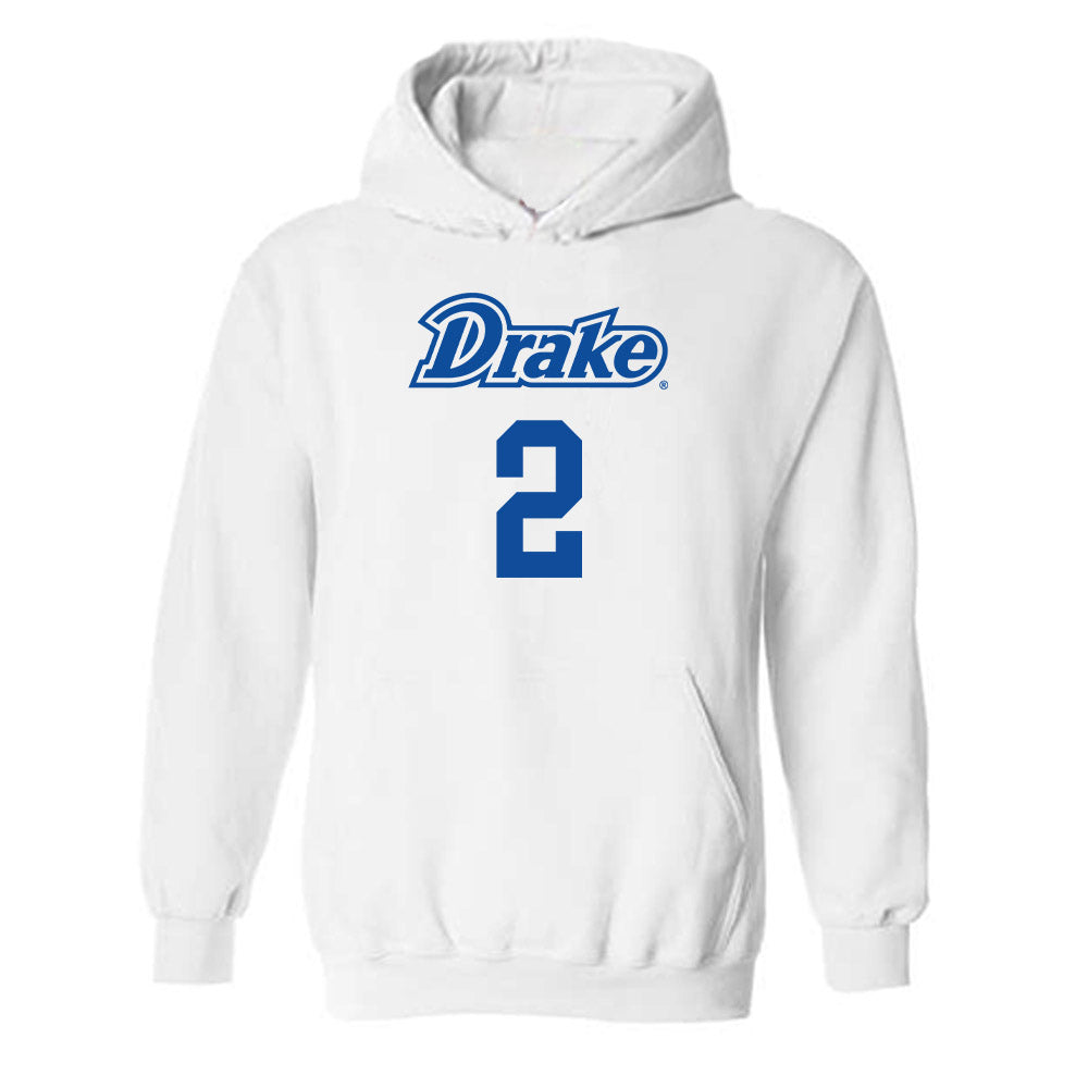 Drake - NCAA Men's Basketball : Griffen Goodbary - Classic Shersey Hooded Sweatshirt-0