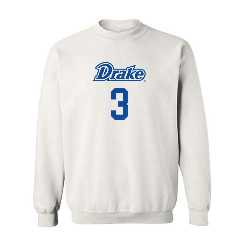 Drake - NCAA Men's Basketball : Jalen Quinn - Classic Shersey Crewneck Sweatshirt-0