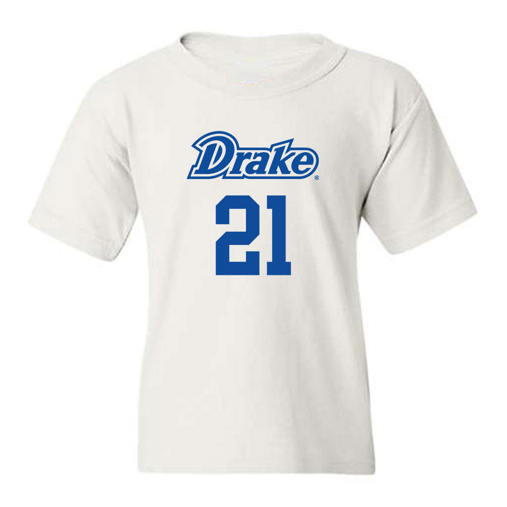 Drake - NCAA Men's Basketball : Andrew Alia - Classic Shersey Youth T-Shirt-0