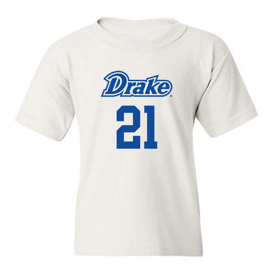 Drake - NCAA Men's Basketball : Andrew Alia - Classic Shersey Youth T-Shirt-0