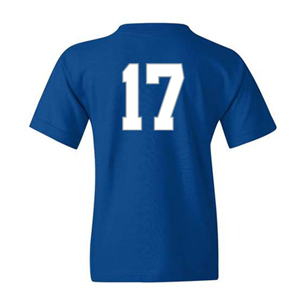 Drake - NCAA Women's Basketball : Anna Becker - Classic Shersey Youth T-Shirt-1