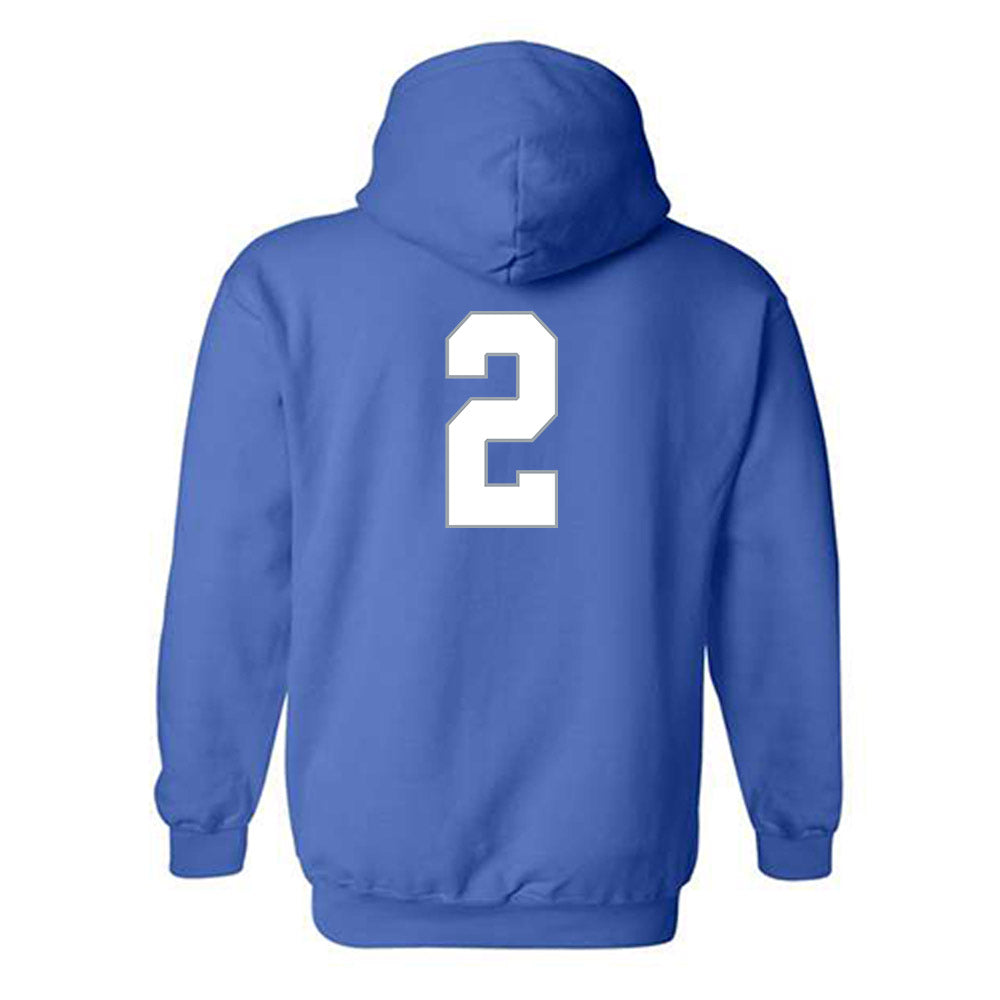 Drake - NCAA Men's Basketball : Griffen Goodbary - Classic Shersey Hooded Sweatshirt-1