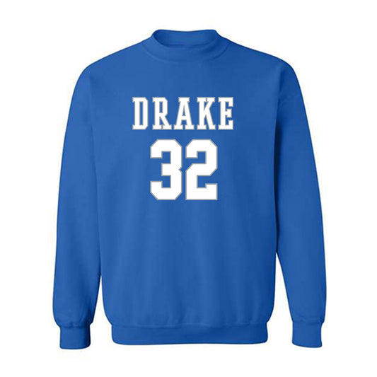 Drake - NCAA Women's Basketball : Allie Myers - Classic Shersey Crewneck Sweatshirt-0