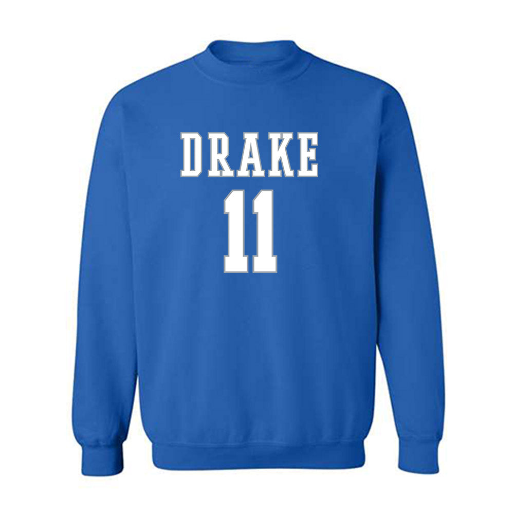 Drake - NCAA Women's Basketball : Peyton McCabe - Classic Shersey Crewneck Sweatshirt-0