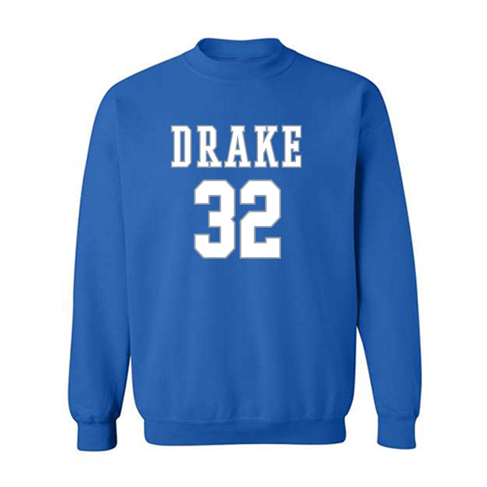 Drake - NCAA Women's Basketball : Allie Myers - Classic Shersey Crewneck Sweatshirt-0