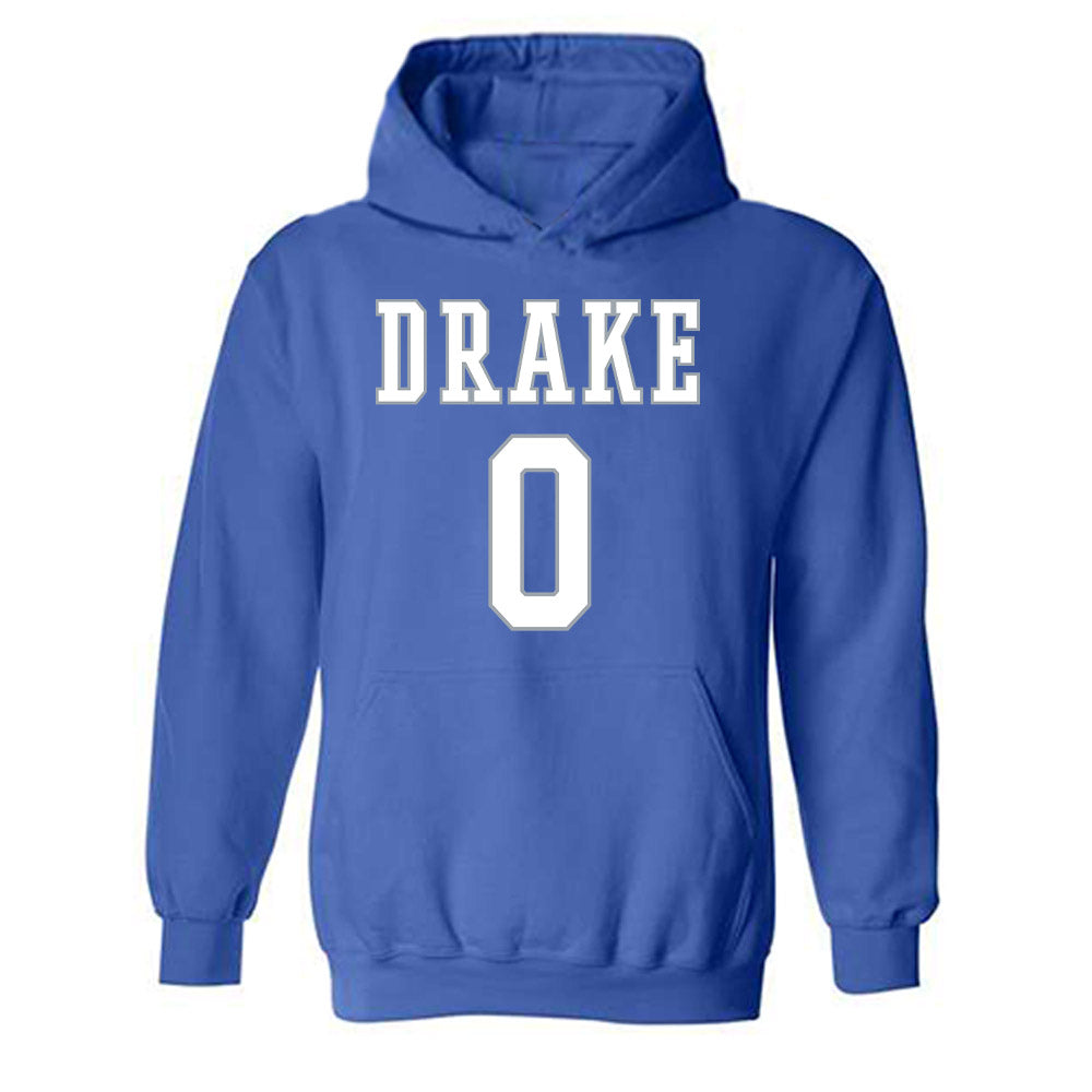 Drake - NCAA Men's Basketball : Braden Appelhans - Classic Shersey Hooded Sweatshirt-0