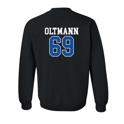 Drake - NCAA Football : Lincoln Oltmann - Crewneck Sweatshirt-1