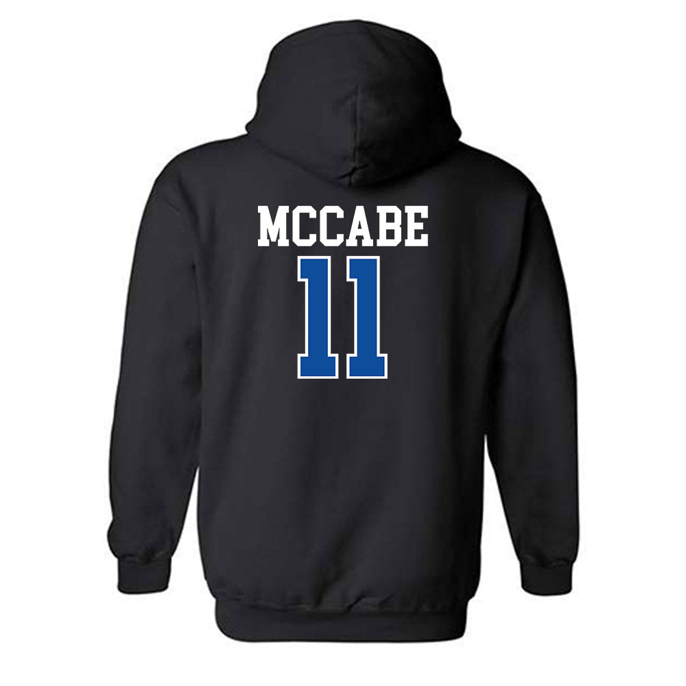 Drake - NCAA Women's Basketball : Peyton McCabe - Hooded Sweatshirt-1