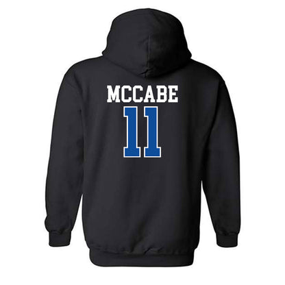 Drake - NCAA Women's Basketball : Peyton McCabe - Hooded Sweatshirt-1