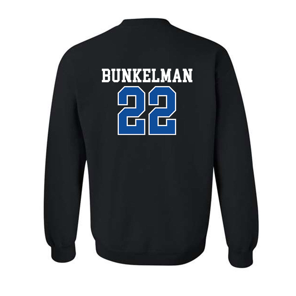 Drake - NCAA Football : Derrick Bunkelman - Crewneck Sweatshirt-1