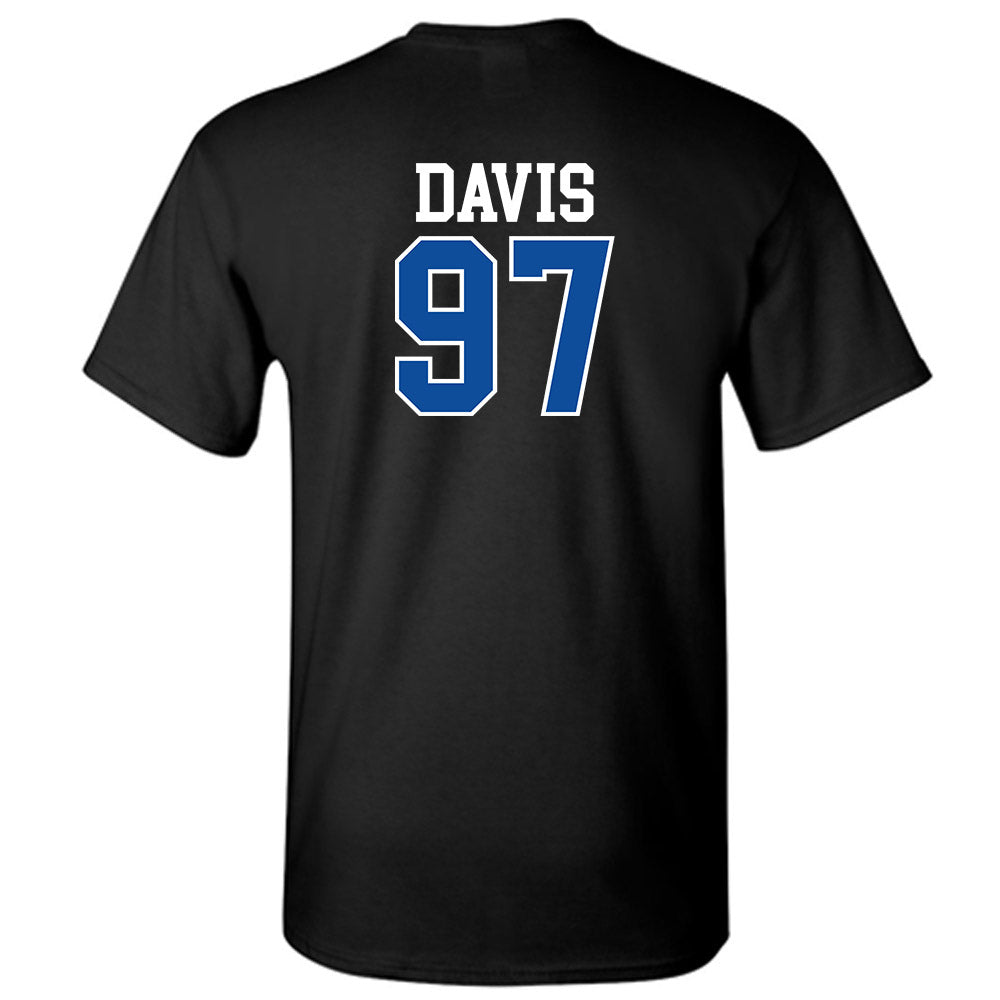Drake - NCAA Football : Devyn Davis - T-Shirt-1