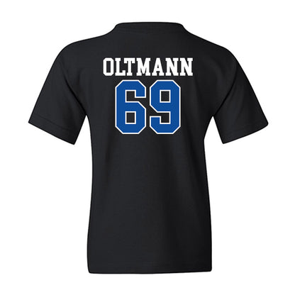 Drake - NCAA Football : Lincoln Oltmann - Youth T-Shirt-1