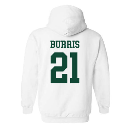 Ohio - NCAA Men's Basketball : Jesse Burris - Classic Shersey Hooded Sweatshirt-1