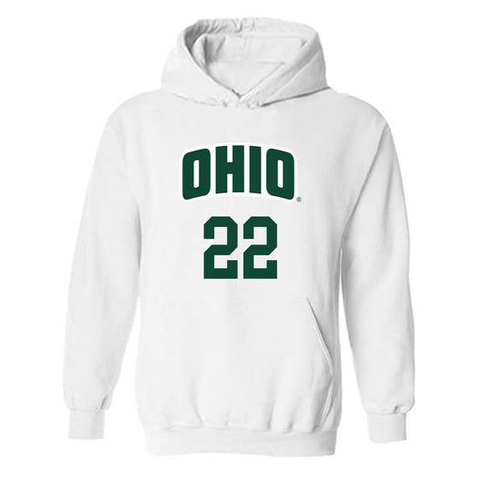Ohio - NCAA Men's Basketball : Jalen Breath - Classic Shersey Hooded Sweatshirt-0