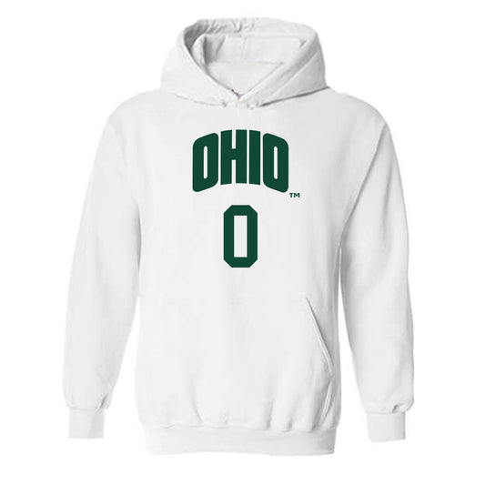 Ohio - NCAA Men's Basketball : Ajay Sheldon - Classic Shersey Hooded Sweatshirt-0