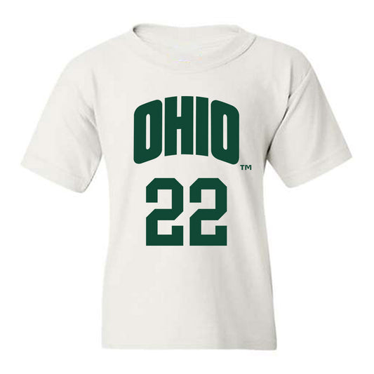 Ohio - NCAA Men's Basketball : Jalen Breath - Classic Shersey Youth T-Shirt-0