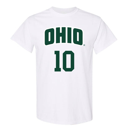 Ohio - NCAA Men's Basketball : Aidan Hadaway - Classic Shersey T-Shirt-0
