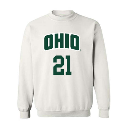 Ohio - NCAA Men's Basketball : Jesse Burris - Classic Shersey Crewneck Sweatshirt-0