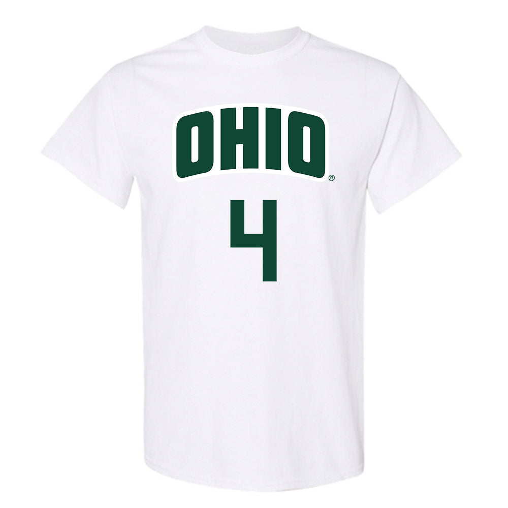 Ohio - NCAA Men's Basketball : JJ Kelly - Classic Shersey T-Shirt-0