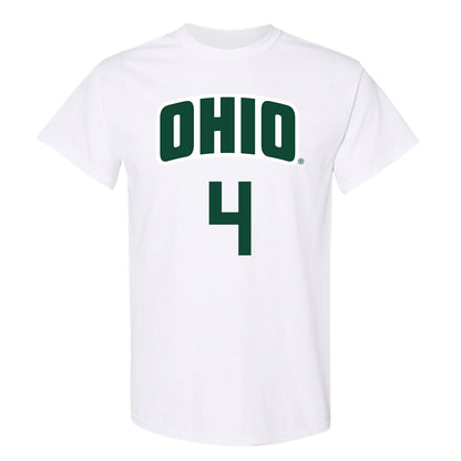 Ohio - NCAA Men's Basketball : JJ Kelly - Classic Shersey T-Shirt-0