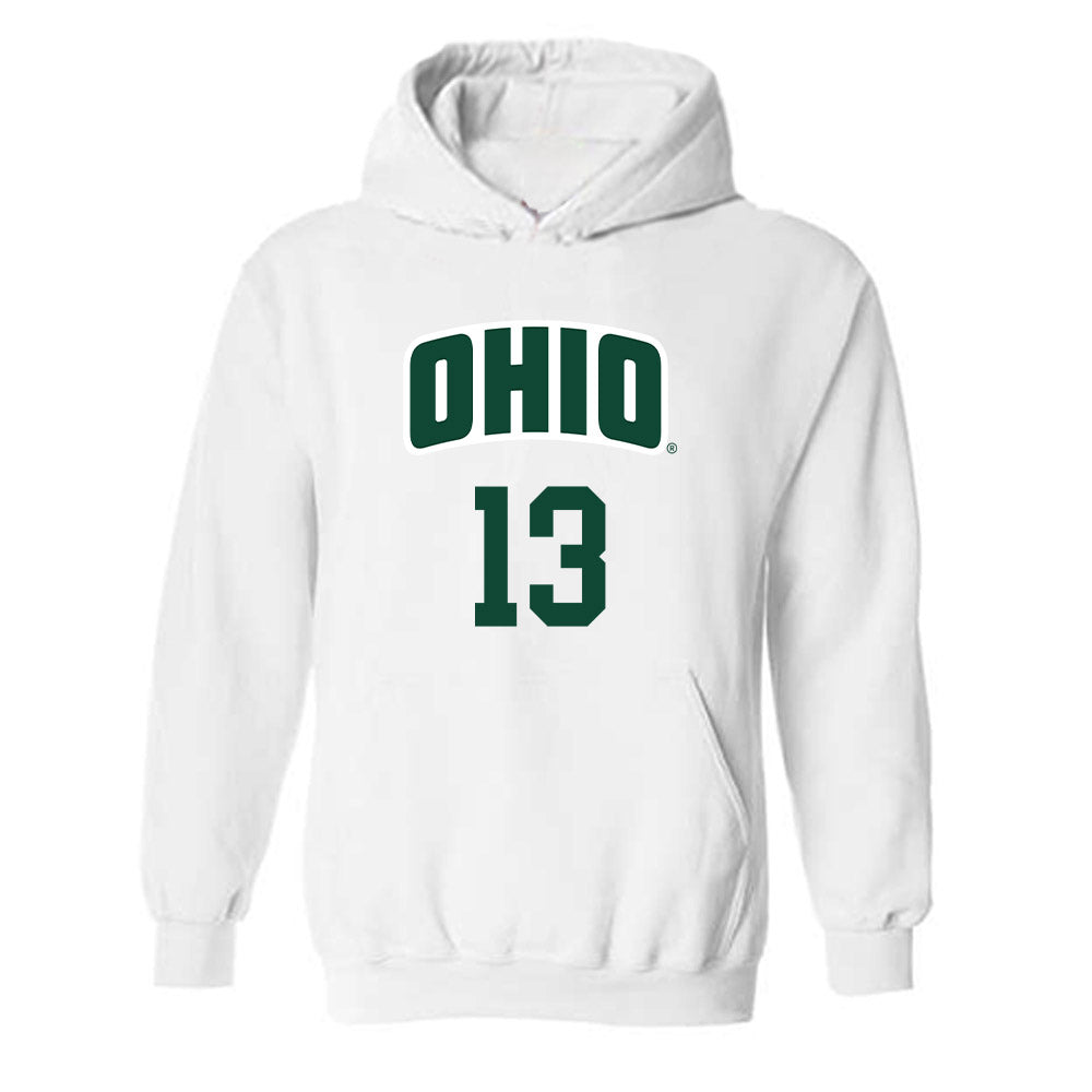 Ohio - NCAA Men's Basketball : Jackson Paveletzke - Classic Shersey Hooded Sweatshirt-0