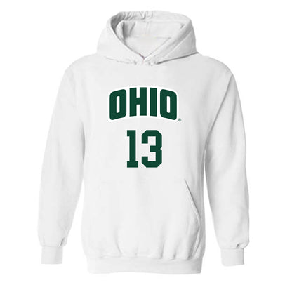 Ohio - NCAA Men's Basketball : Jackson Paveletzke - Classic Shersey Hooded Sweatshirt-0