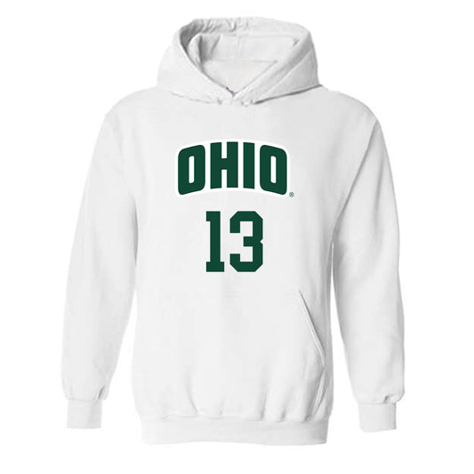 Ohio - NCAA Men's Basketball : Jackson Paveletzke - Classic Shersey Hooded Sweatshirt-0