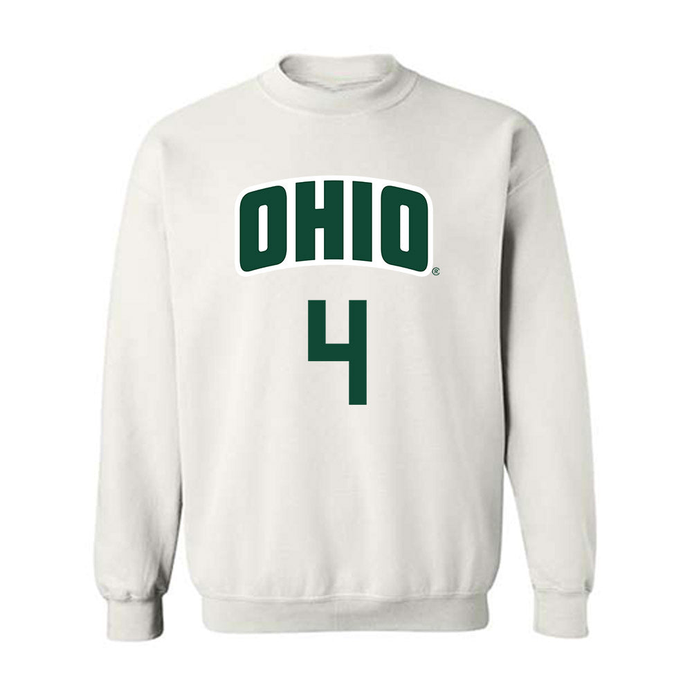 Ohio - NCAA Men's Basketball : JJ Kelly - Classic Shersey Crewneck Sweatshirt-0