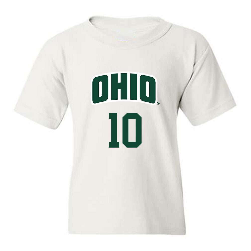 Ohio - NCAA Men's Basketball : Aidan Hadaway - Classic Shersey Youth T-Shirt-0