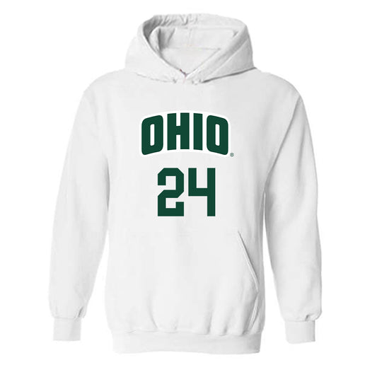 Ohio - NCAA Men's Basketball : Jordan Fisher - Classic Shersey Hooded Sweatshirt-0