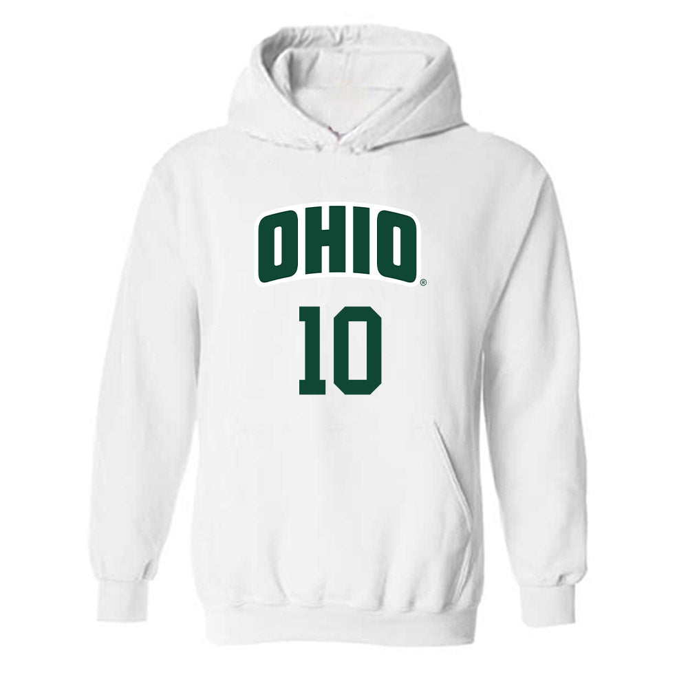 Ohio - NCAA Men's Basketball : Aidan Hadaway - Classic Shersey Hooded Sweatshirt-0