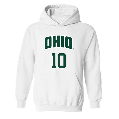 Ohio - NCAA Men's Basketball : Aidan Hadaway - Classic Shersey Hooded Sweatshirt-0