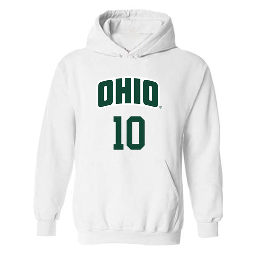 Ohio - NCAA Men's Basketball : Aidan Hadaway - Classic Shersey Hooded Sweatshirt-0