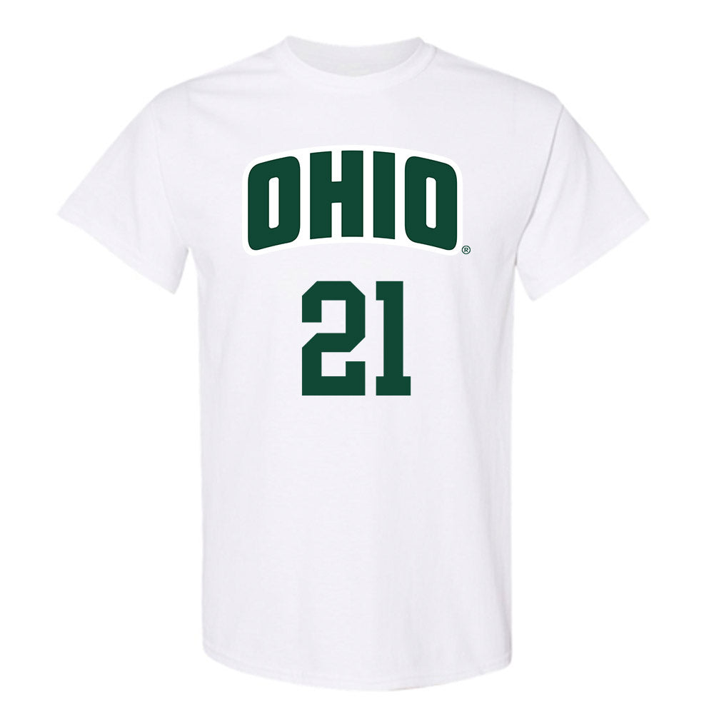 Ohio - NCAA Men's Basketball : Jesse Burris - Classic Shersey T-Shirt-0