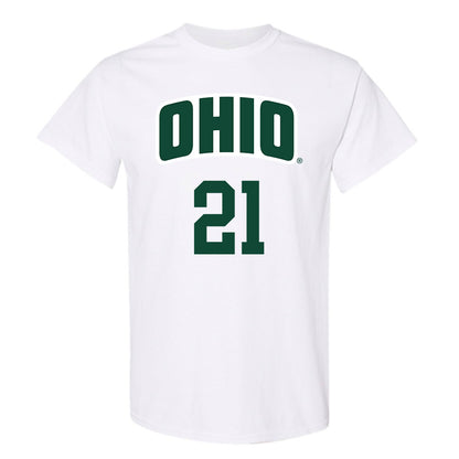 Ohio - NCAA Men's Basketball : Jesse Burris - Classic Shersey T-Shirt-0