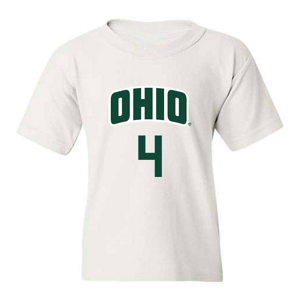 Ohio - NCAA Men's Basketball : JJ Kelly - Classic Shersey Youth T-Shirt-0