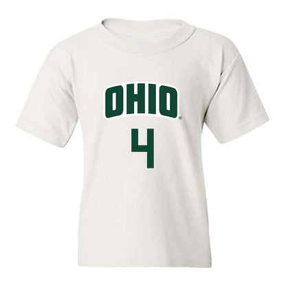 Ohio - NCAA Men's Basketball : JJ Kelly - Classic Shersey Youth T-Shirt-0