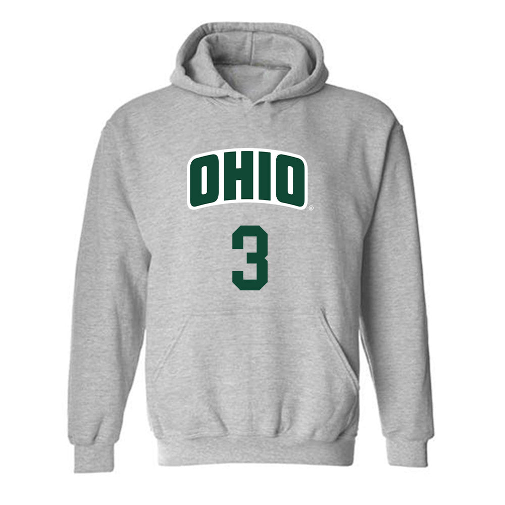 Ohio - NCAA Women's Basketball : Bella Ranallo - Classic Shersey Hooded Sweatshirt-0