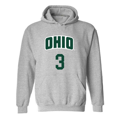Ohio - NCAA Women's Basketball : Bella Ranallo - Classic Shersey Hooded Sweatshirt-0