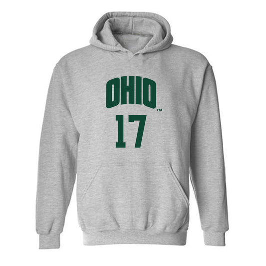 Ohio - NCAA Men's Basketball : Kiir Kuany - Classic Shersey Hooded Sweatshirt-0