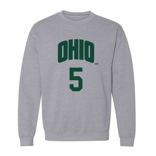 Ohio - NCAA Men's Basketball : Ayden Evans - Crewneck Sweatshirt