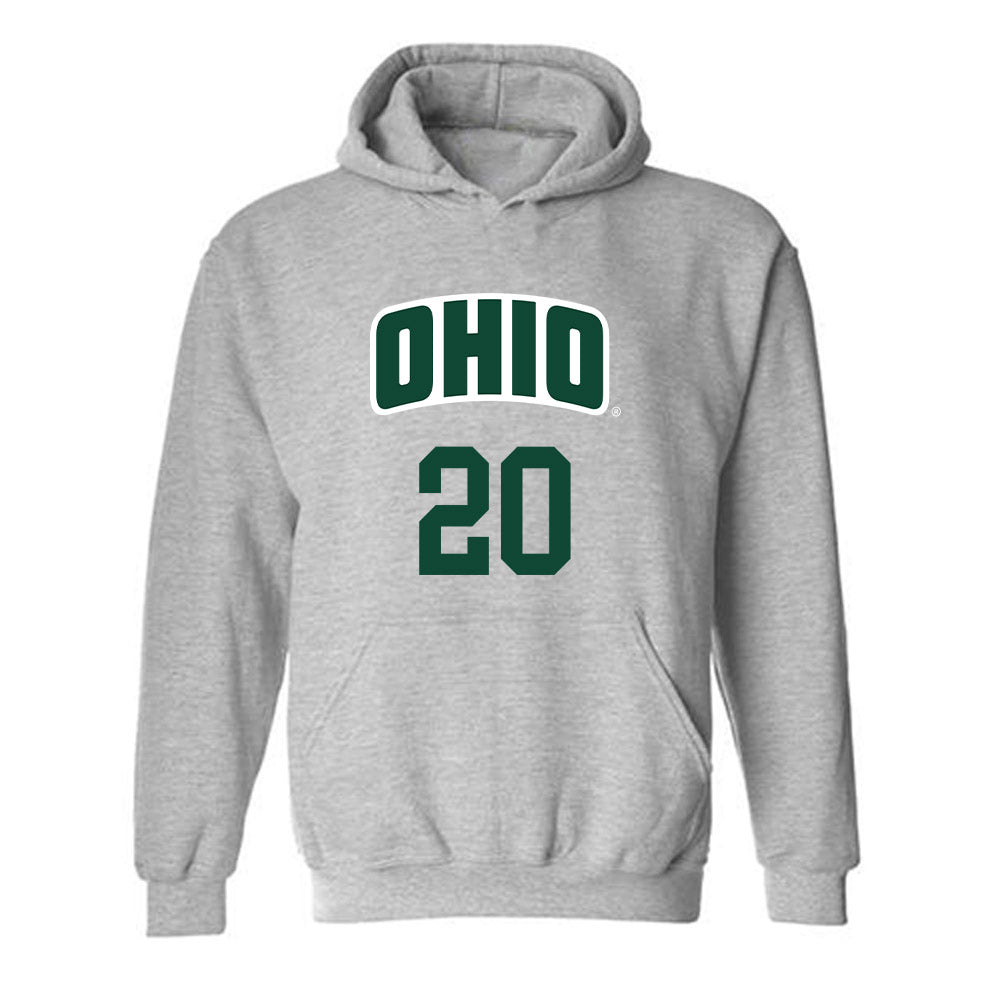 Ohio - NCAA Women's Basketball : Gigi Bower - Classic Shersey Hooded Sweatshirt-0