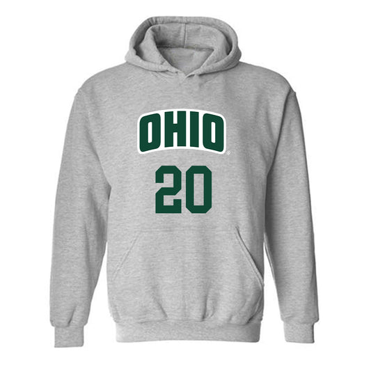 Ohio - NCAA Women's Basketball : Gigi Bower - Classic Shersey Hooded Sweatshirt-0