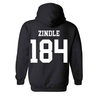 Ohio - NCAA Wrestling : Zachary Zindle - Generic Shersey Hooded Sweatshirt-1