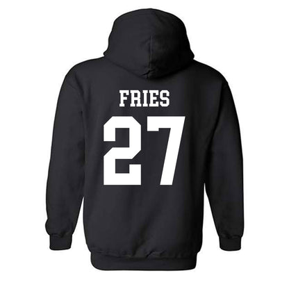 Ohio - NCAA Football : Jack Fries - Generic Shersey Hooded Sweatshirt-1