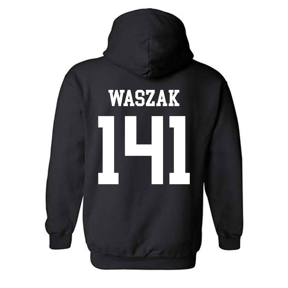 Ohio - NCAA Wrestling : Aidan Waszak - Generic Shersey Hooded Sweatshirt-1