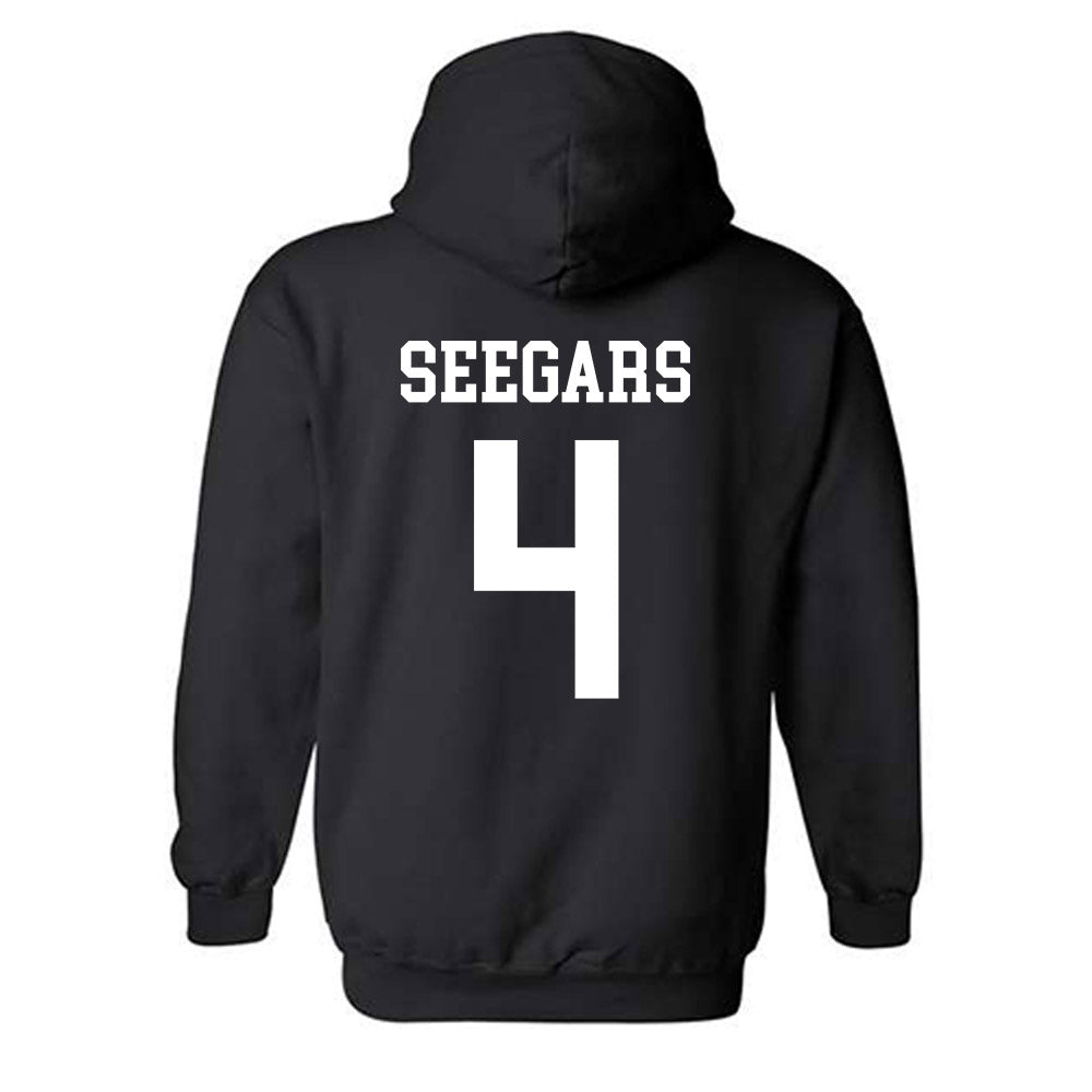 Ohio - NCAA Football : Kaci Seegars - Generic Shersey Hooded Sweatshirt-1