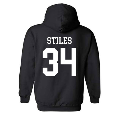 Ohio - NCAA Football : Lukas Stiles - Generic Shersey Hooded Sweatshirt-1