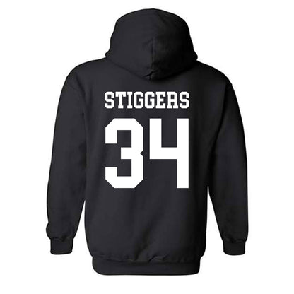 Ohio - NCAA Football : Troy Stiggers - Generic Shersey Hooded Sweatshirt-1
